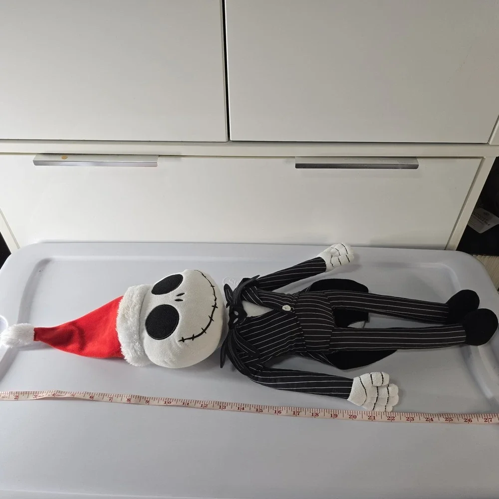 Disney Jack Skellington Santa Hat Plush The Big One Nightmare Before Christmas